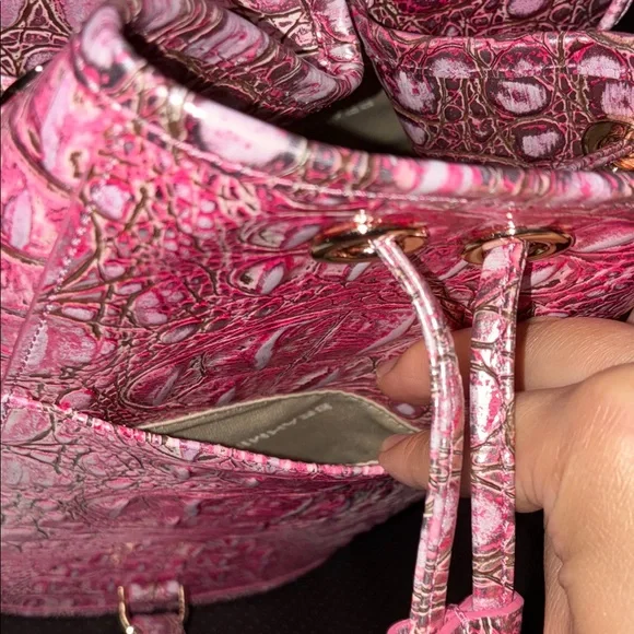 Brahmin Allie sling backpack Beginia Pink Minx - Picture 7 of 9